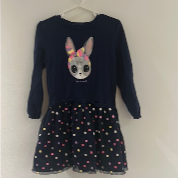 H&M Kids Dress - Navy with Multicolor Accents - Picture 1 of 5